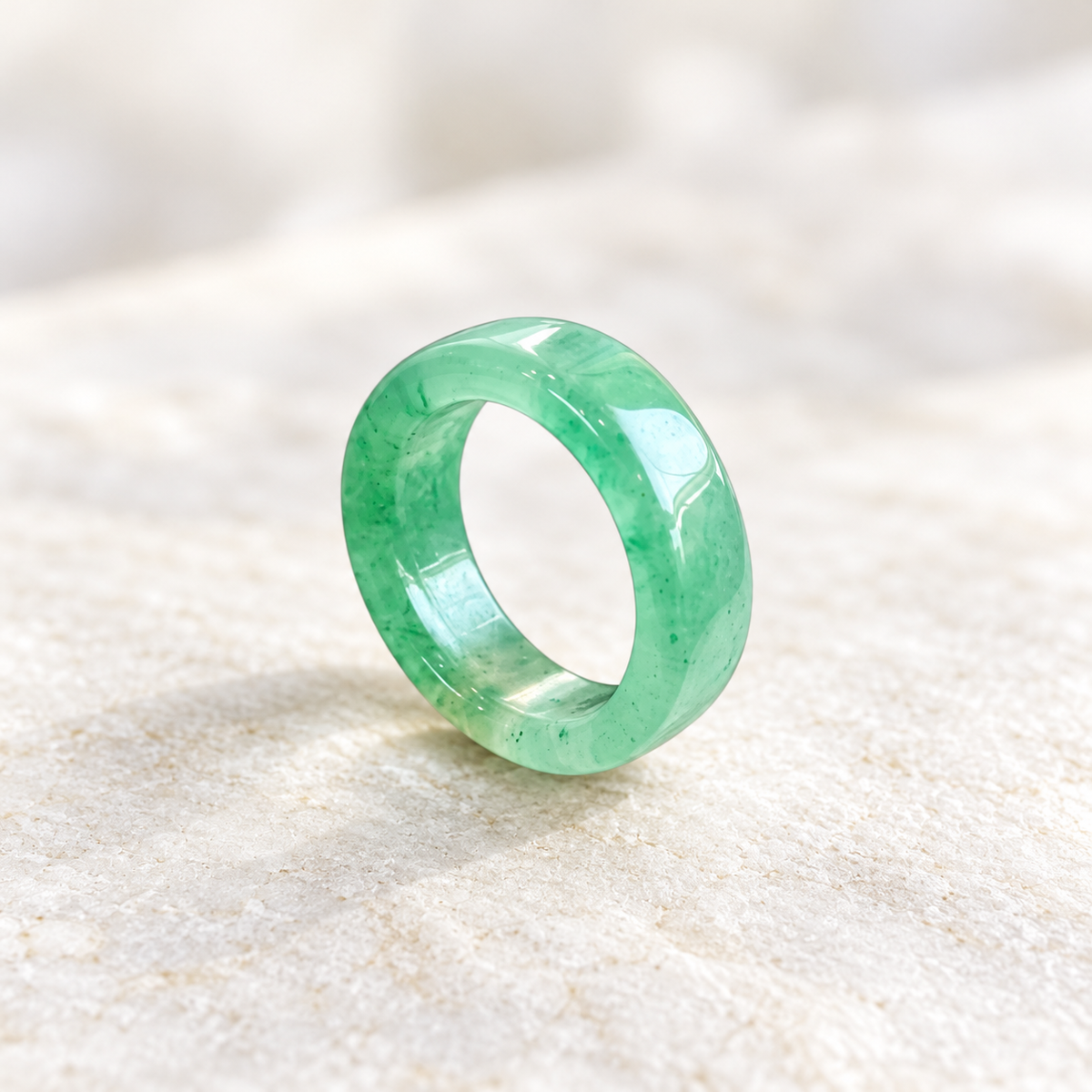 African Jade Ring — One of a Kind